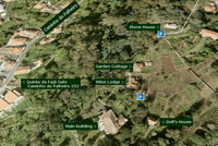 Flygfoto över Quintan + GPS